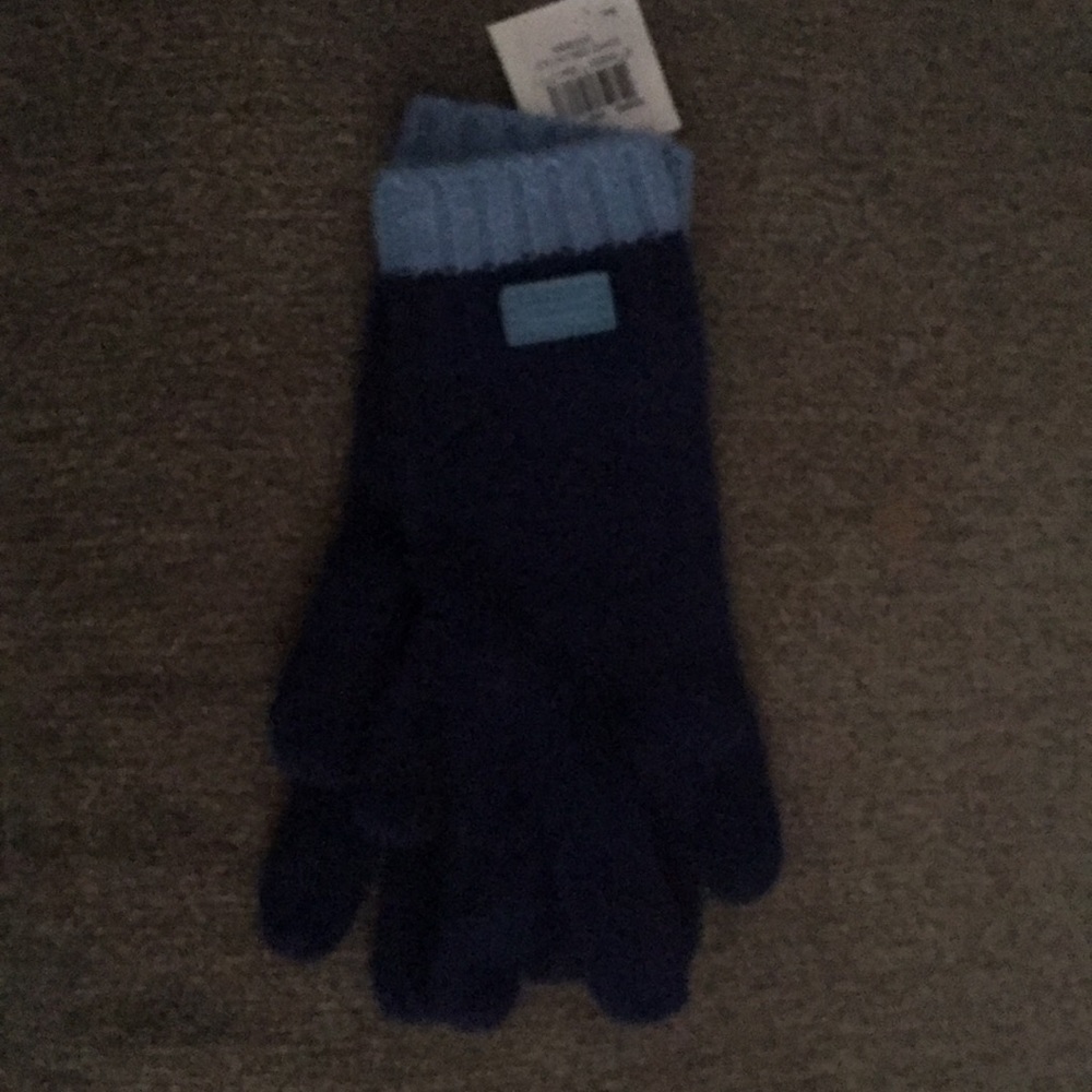 Authentic Coach cashmere / wool gloves